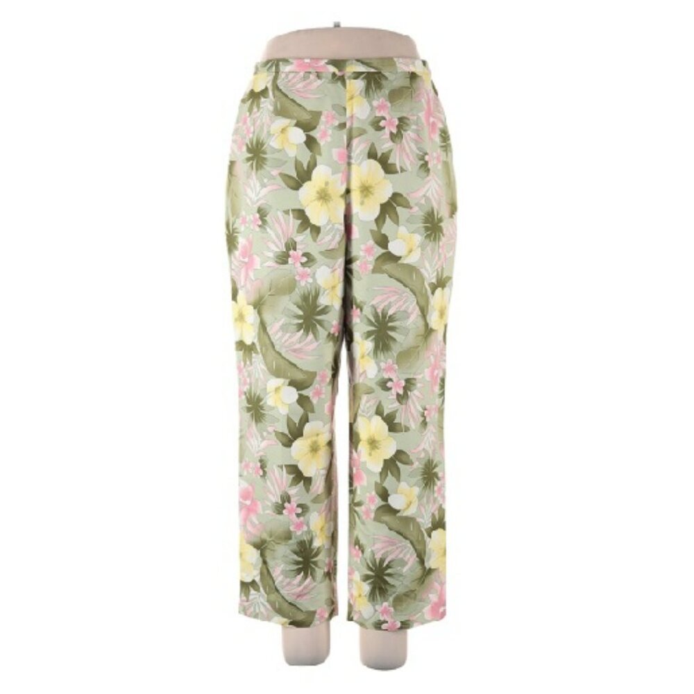 Pendleton Silk Cropped Pants